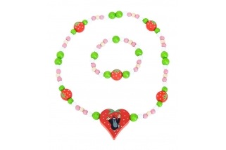 Dětský náhrdelník se srdíčky